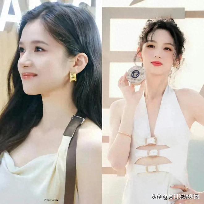 场图无血缘关系长相极为相似的女星pg电子周也、张婧仪近日活动现(图3)